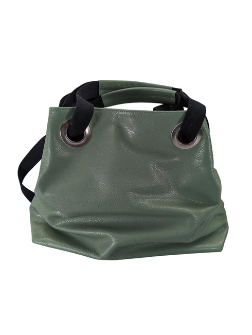 leather shopper